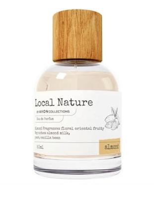 Парфумна вода local nature by avon collections almond avon, 50ml