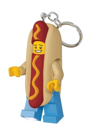 Брелок для ключей LEGO Hot Dog Guy со светодиодной подсветкой