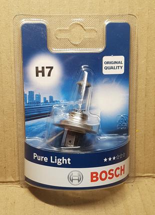 Автолампа Bosch Pure Light H7 PX26d 12v /55 W