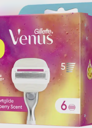 Змінні картриджі гоління леза касети жіночі Venus Olay Sugarberry