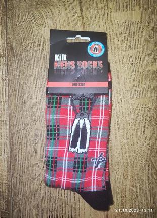 Kilt mens socks thistle шкарпетки носки в шотландскому стилі