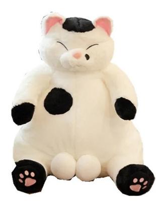 Мягкая игрушка Японский Кот Мальчик Аниме 35 см Черный