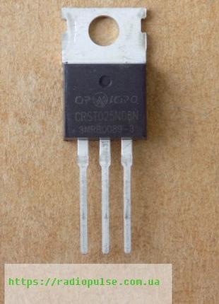 Транзистор CRST025N08N оригинал, TO220