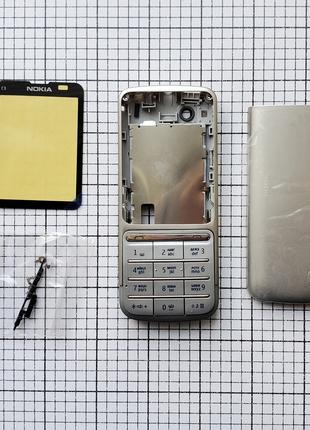 Корпус Nokia C3-01 для телефона серый