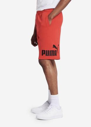 Шорти чоловічі puma big fleece logo shorts 84679347