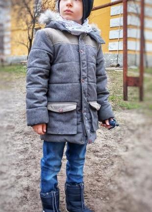 Зимова куртка, хлопчик, 116 см, 4-6р.