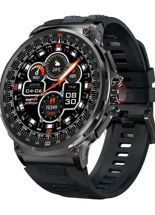 Смарт-часы Colmi мужские V69 Black (разговор, тонометр, пульсо...