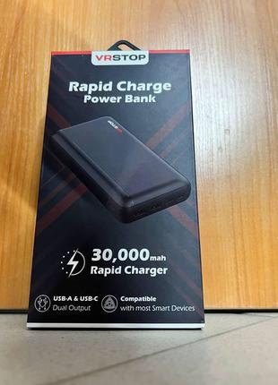 Павер банк Power bank rapid charge 30000mAh