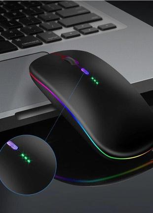 Беспроводная мышь Bluetooth с USB, геймерская портативная мышь...