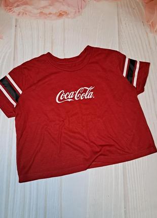 Топик футболка coca cola