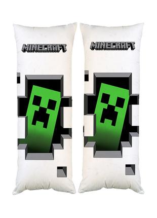 Подушка дакимакура Крипер Майнкрафт Minecraft декоративная рос...