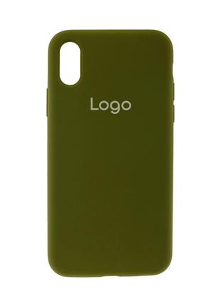 Чехол для iPhone X для iPhone Xs Full Size Цвет 45 Army green