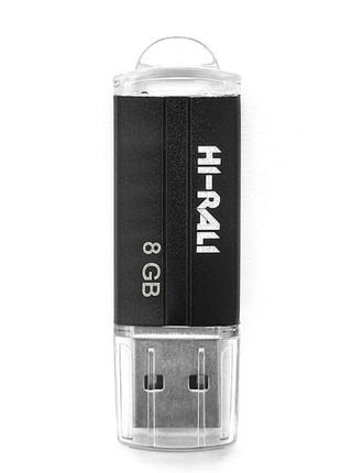 Накопитель USB Flash Drive Hi-Rali Corsair 8gb Цвет Чёрный