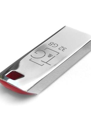 Накопичувач USB Flash Drive T&G; 32gb Chrome 115 Колір Сталевий