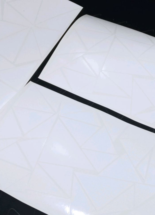 Наклейки стикеры камуфляж треугольники трикутники на скутер авто