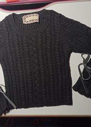Шикарный итальянский свитер/кофта i pinco pallino