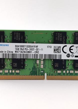 Оперативна пам'ять для ноутбука SODIMM Samsung DDR4 16Gb PC4-2...