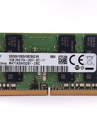 Оперативная память для ноутбука SODIMM Samsung DDR4 16Gb PC4-2...