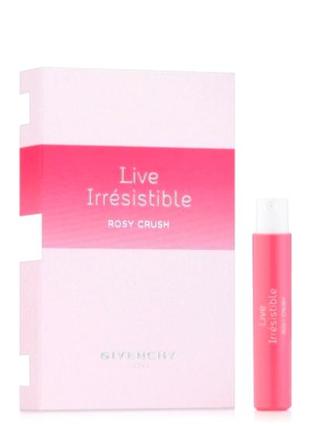 Givenchy live irresistible rosy crush 1 мл пробник  оригінал