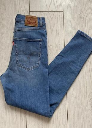Круті жіночі джинси levi’s mile high super skinny jeans з коке...