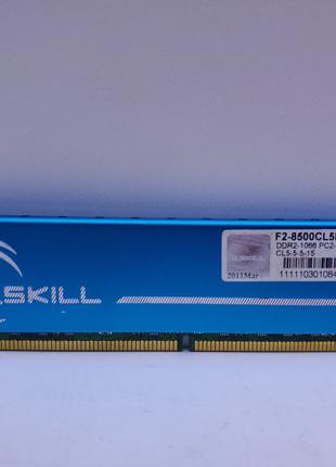 Оперативная память DDR2 2Gb G.Skill (PC2-8500, 1066Mhz, б/у)