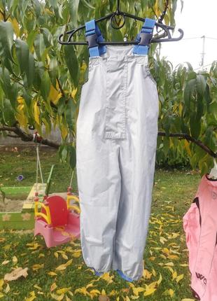 Дождевые баллоновые брюки impidimpi на 3-4 года 98 см