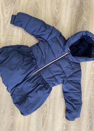 Куртка пальто зимнее на 5-6 лет размер 110-116