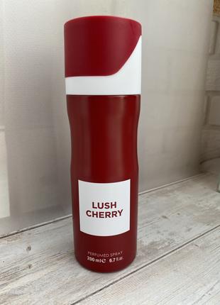 Парфумований дезодорант Fragrance World Lush Cherry 200 мл