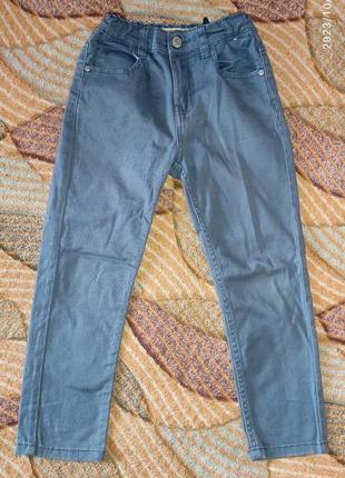 Серо-голубые джинсы для мальчика denim primark
