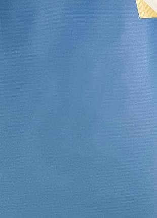 Крафт бумага двусторонняя синяя+крафт 0,68х8м Пт-І-18