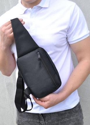 Качественная тактическая сумка с кобурой, мужская сумка черная