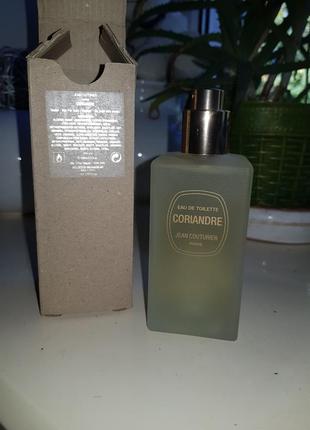 Туалетная вода тестер coriandre jean couturier 100ml