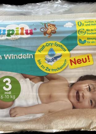 Памперси дитячі від фірми LUPILU Premium № 3 (6-10 KG) 46 шт.