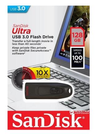 Флеш накопичувач SANDISK ULTRA BLACK 64 GB USB 3.0