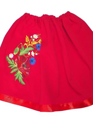 Летняя юбка в украинском стиле для девочки Код/Артикул 64 070218