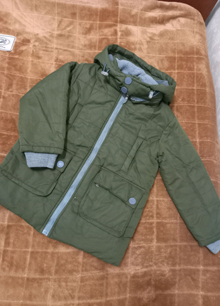 Фірмова зимова куртка для хлопчика на 5-6 років (розмір 110-116)