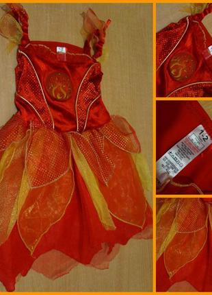 Карнавальный костюм (платье) на хелловин 1-2 года карнавальный...