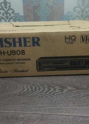 Видеомагнитофон FISHER-FVH U908  (Капсула времени, легенда 90х...