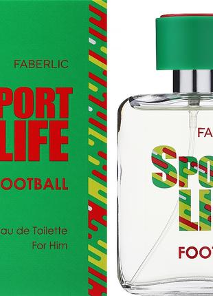 Туалетная вода для мужчин Sportlife Football faberlic, 50ml