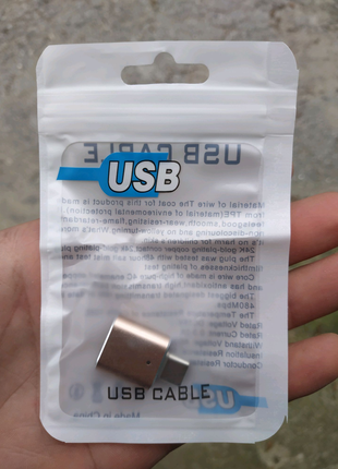 Новый переходник USB на Type C
