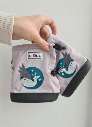 Водонепроницаемые детские ботинки stonz на флисовой подкладке