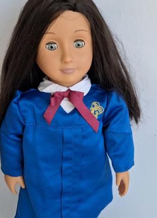 Брендовая кукла в оригинальной одежде оur generation battat