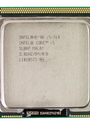 Процессор Intel® Core™ i5-760 (8 МБ кэш-памяти, тактовая часто...