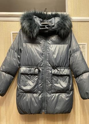 Зимова куртка-пуховик zara