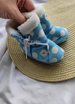 Детские пинетки обуви осень-зима для младенцев