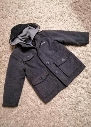 Куртка пальто на хлопчика 104 см