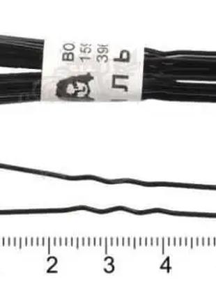 Набір 10 шт Шпилька для волосся чорна довжина 6 см