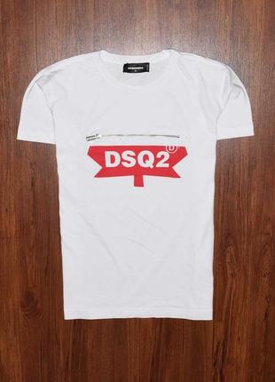 Dsquared2 zip t-shirt мужская премиальная футболка дискваред)