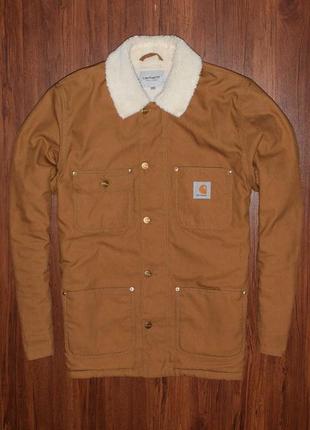 Carhartt wip phoenix coat мужская зимняя куртка шерпа кархарт
