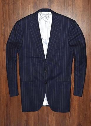 Suitsupply super 130 wool blazer мужской премиальный пиджак бл...